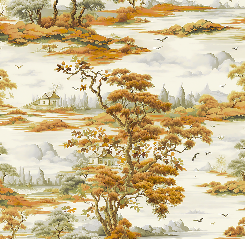 Cornwall Amber Fabric