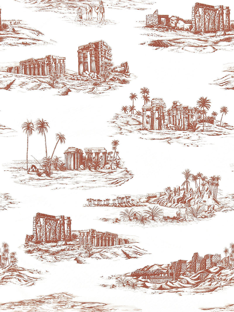 CAIRO TOILE RED CLAY