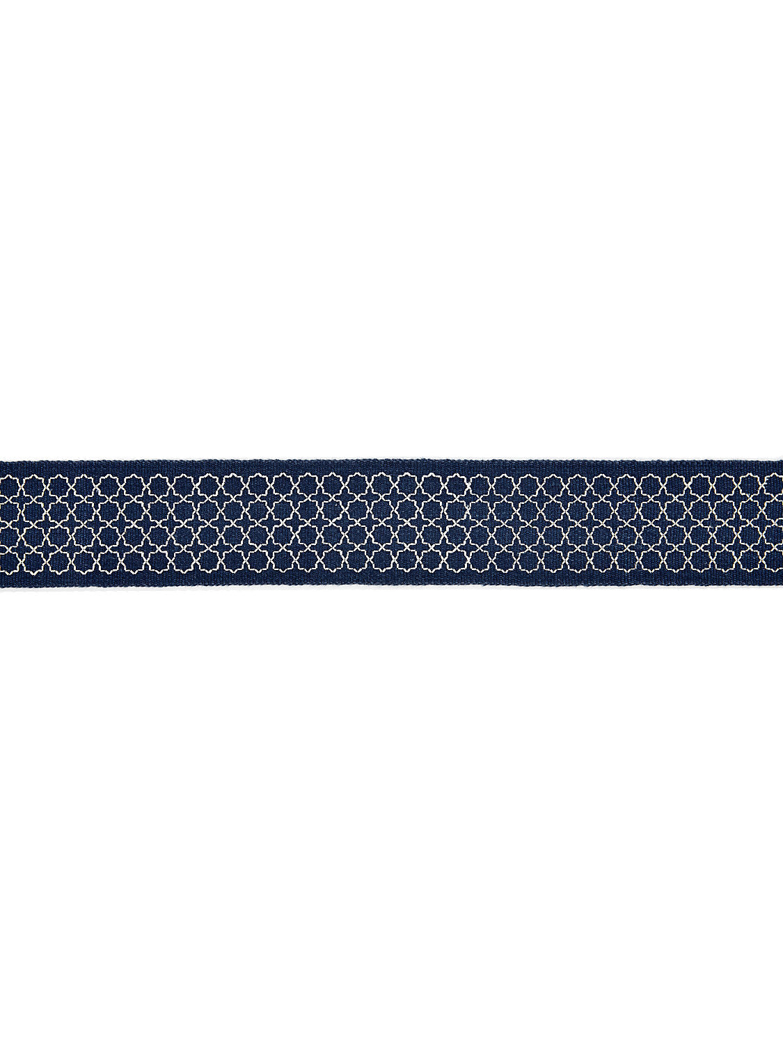 SEVILLE EMBROIDERED TAPE INDIGO