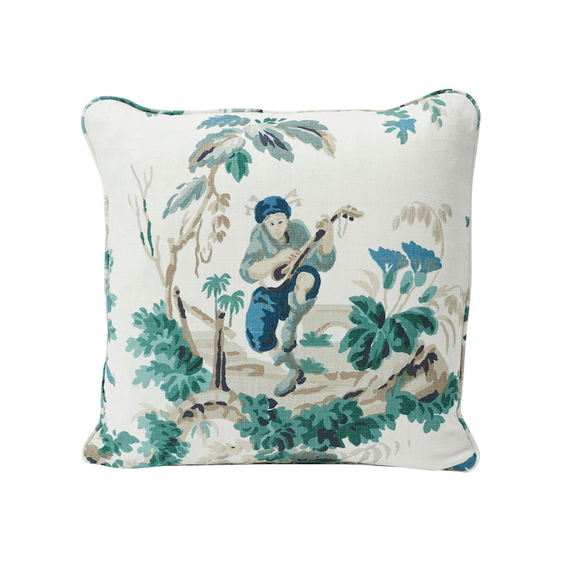 Plaisirs De La Chine Pillow EMERALD