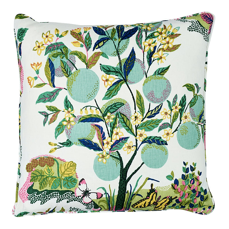 Citrus Garden Pillow LIME