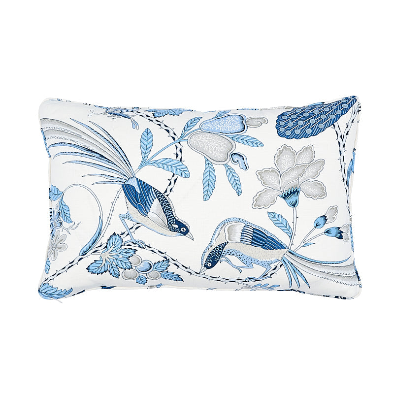 Campagne Pillow Bleu & Gris