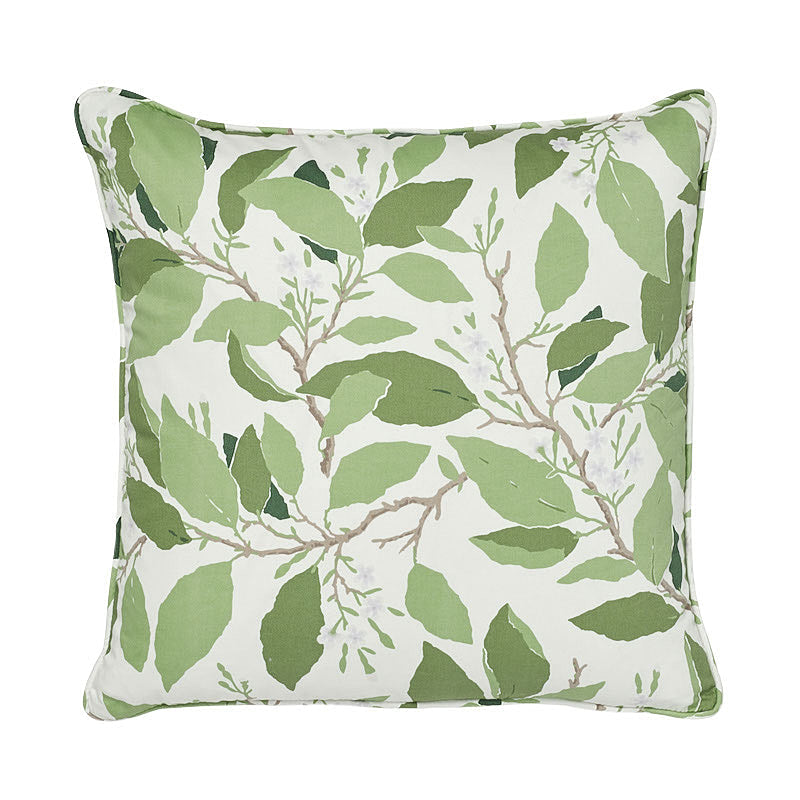 Dogwood Leaf Pillow Ivory