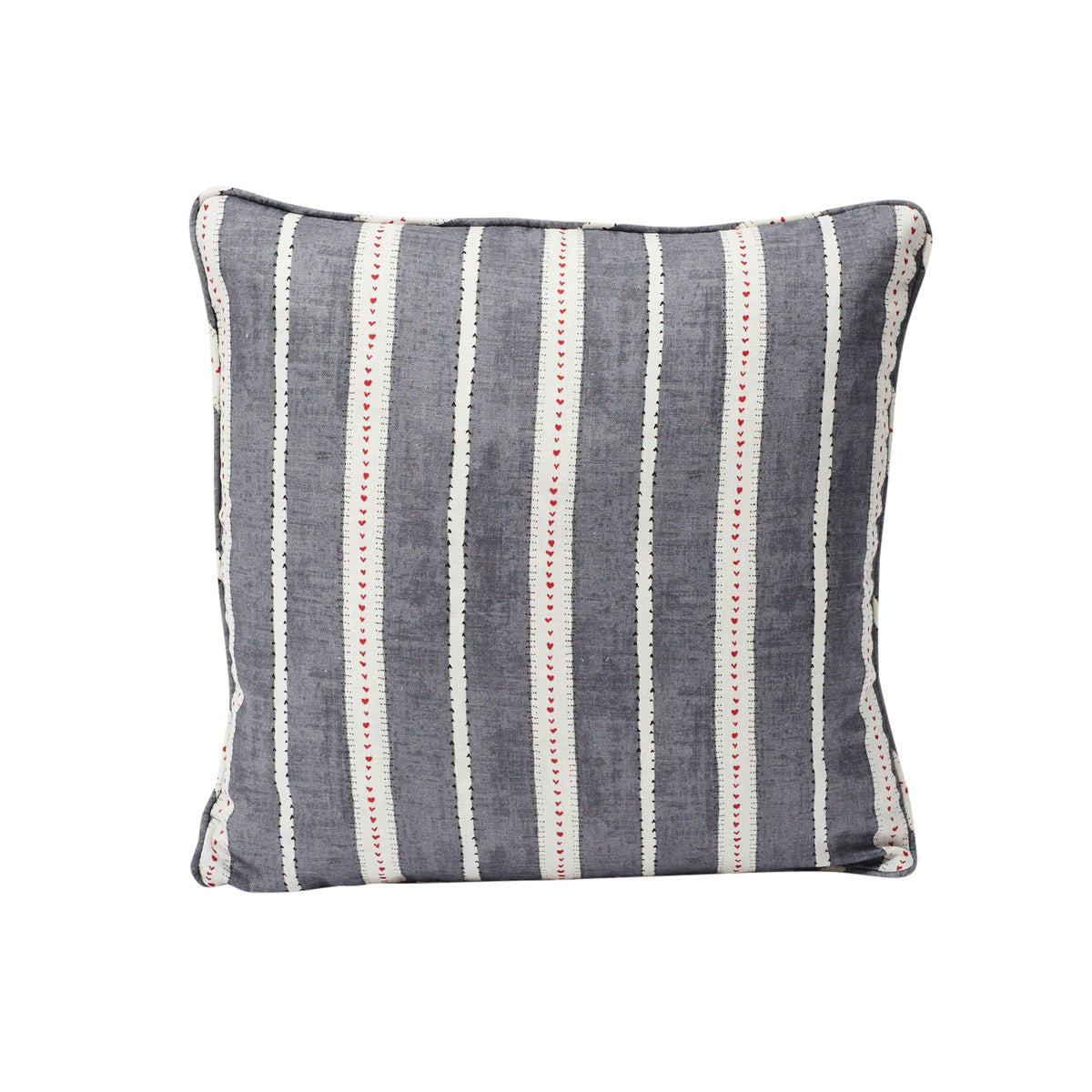 Amour 20" Pillow Charcoal