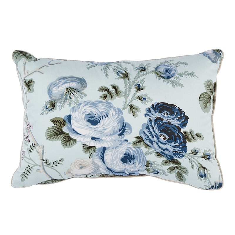 Salisbury Chintz Pillow Celadon