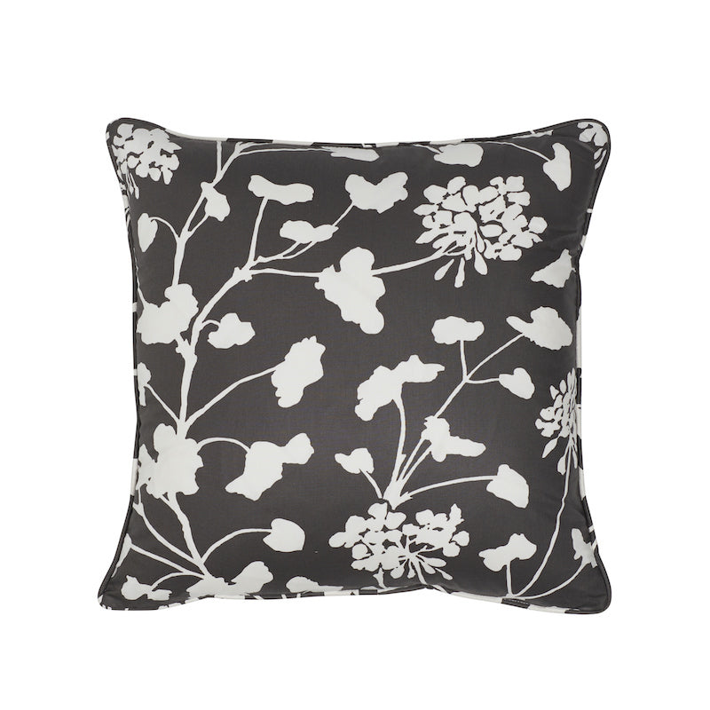 Pennick Chintz Pillow Black