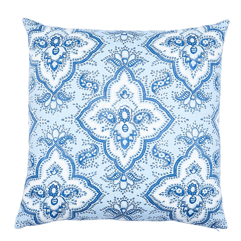 Amalia Medallion 22" Pillow Blues