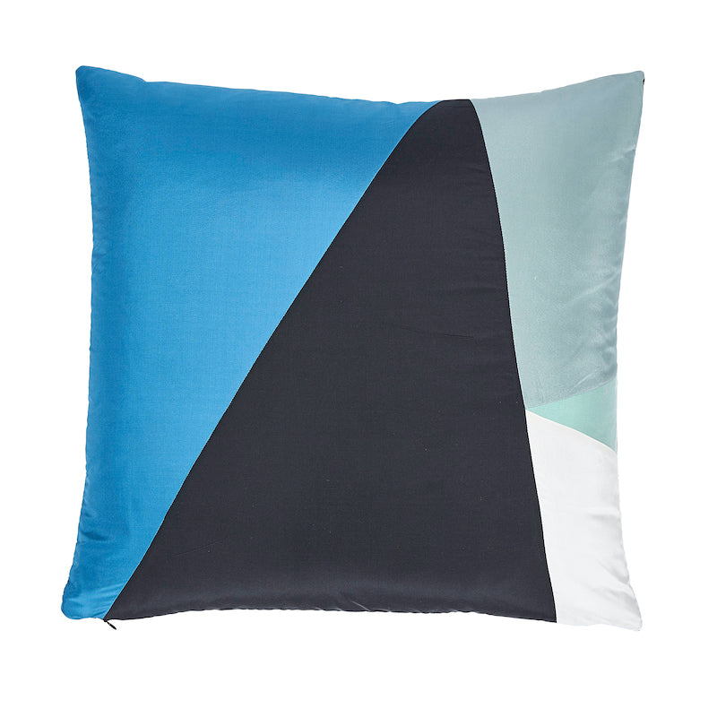 Cubist 20" Pillow Peacock