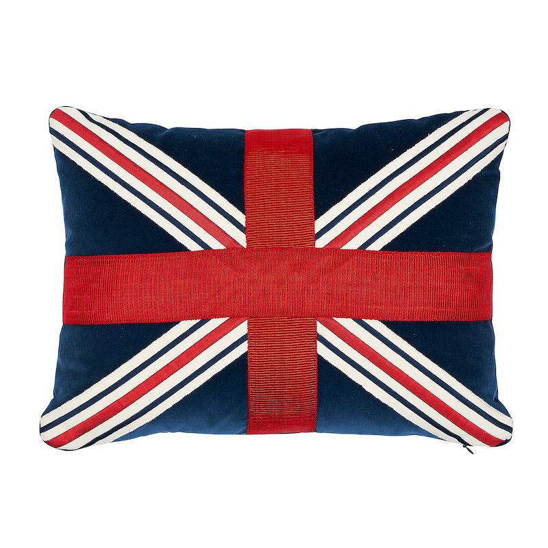 Union Flag Pillow Midnight