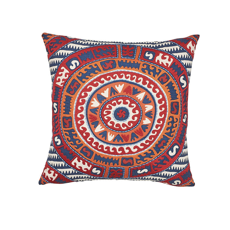 Corfu Pillow Navy Multi