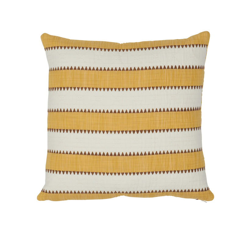 Isolde Stripe Pillow Yellow