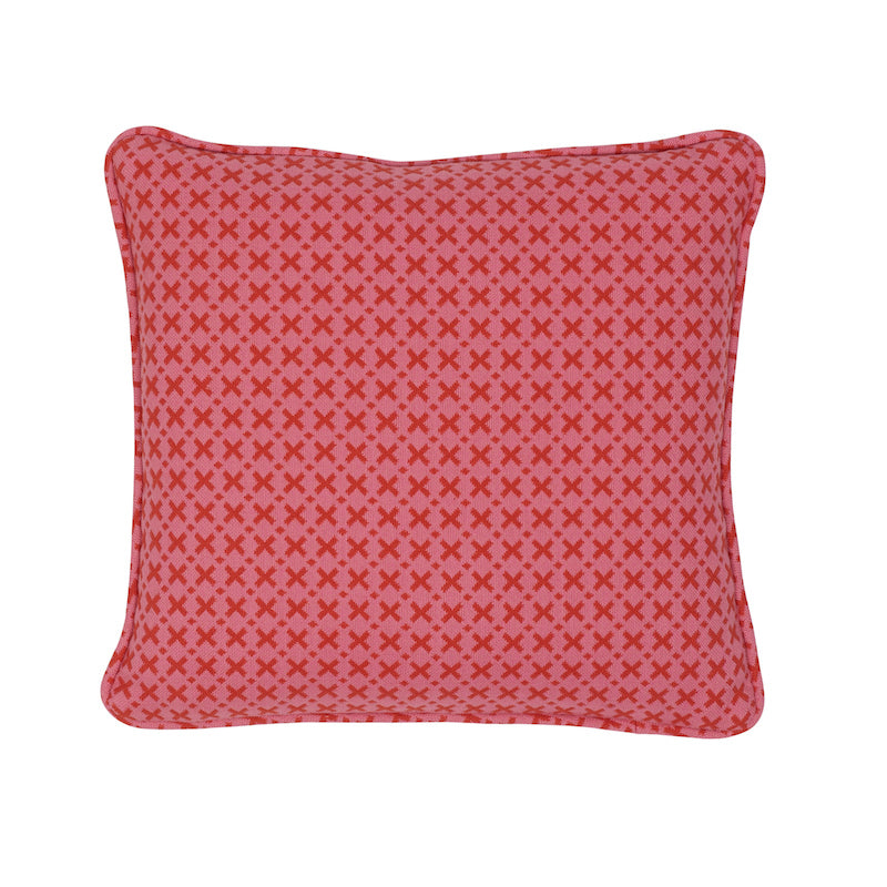 Elias Pillow Pink & Red