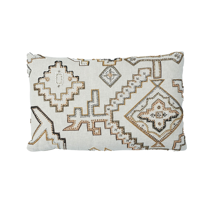 Ezma Embroidery Pillow Neutral