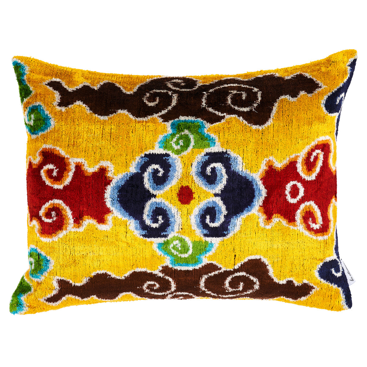 Konya Silk Velvet Pillow Multi