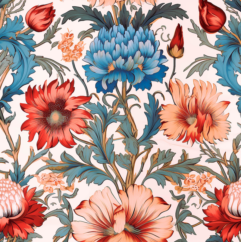 Rosemont Cornflower Fabric