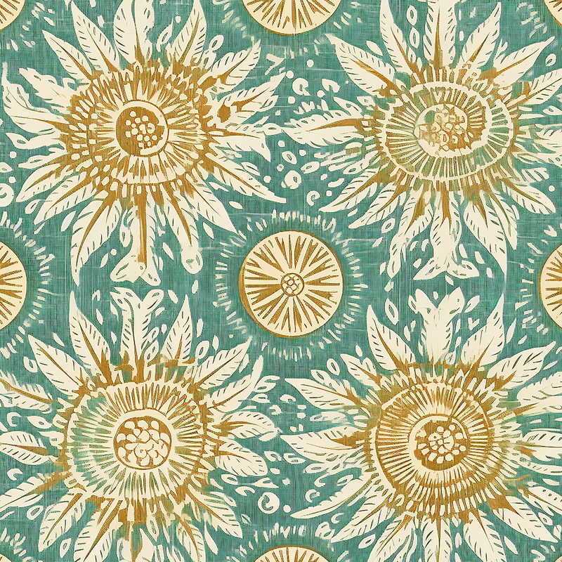 Rigby Teal Fabric