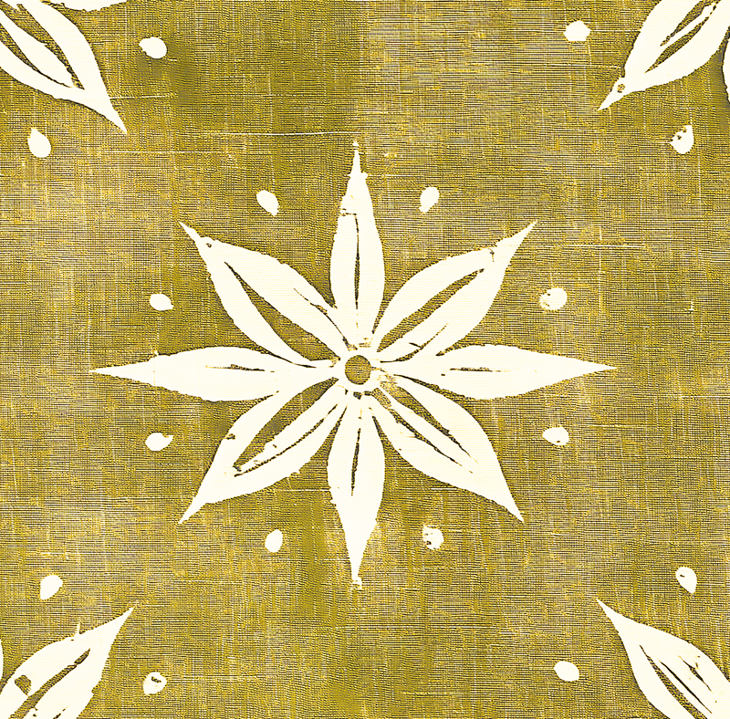 Bandana Yellow Fabric