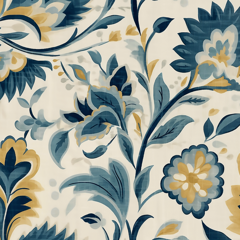 Spellbound Teal Fabric