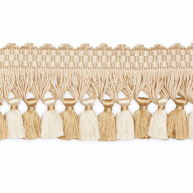 JOHANNA TASSEL FRINGE OATMEAL/EGGSHELL