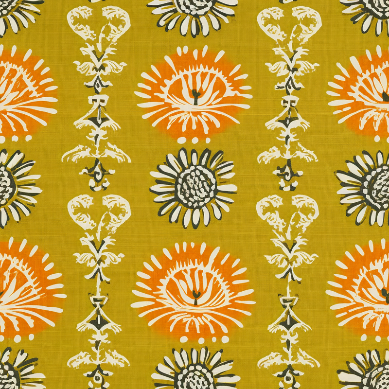 As A Rule Mustard Fabric