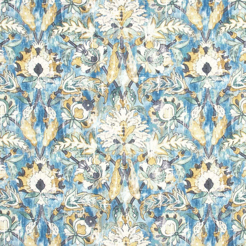 Grove Garden Peacock - Atlanta Fabrics