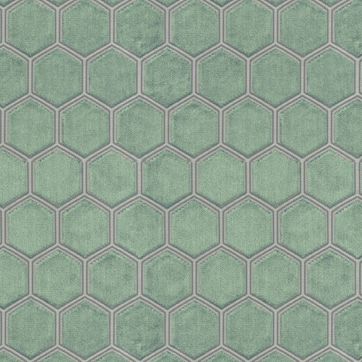 HONEYCOMB - Teal/Gray